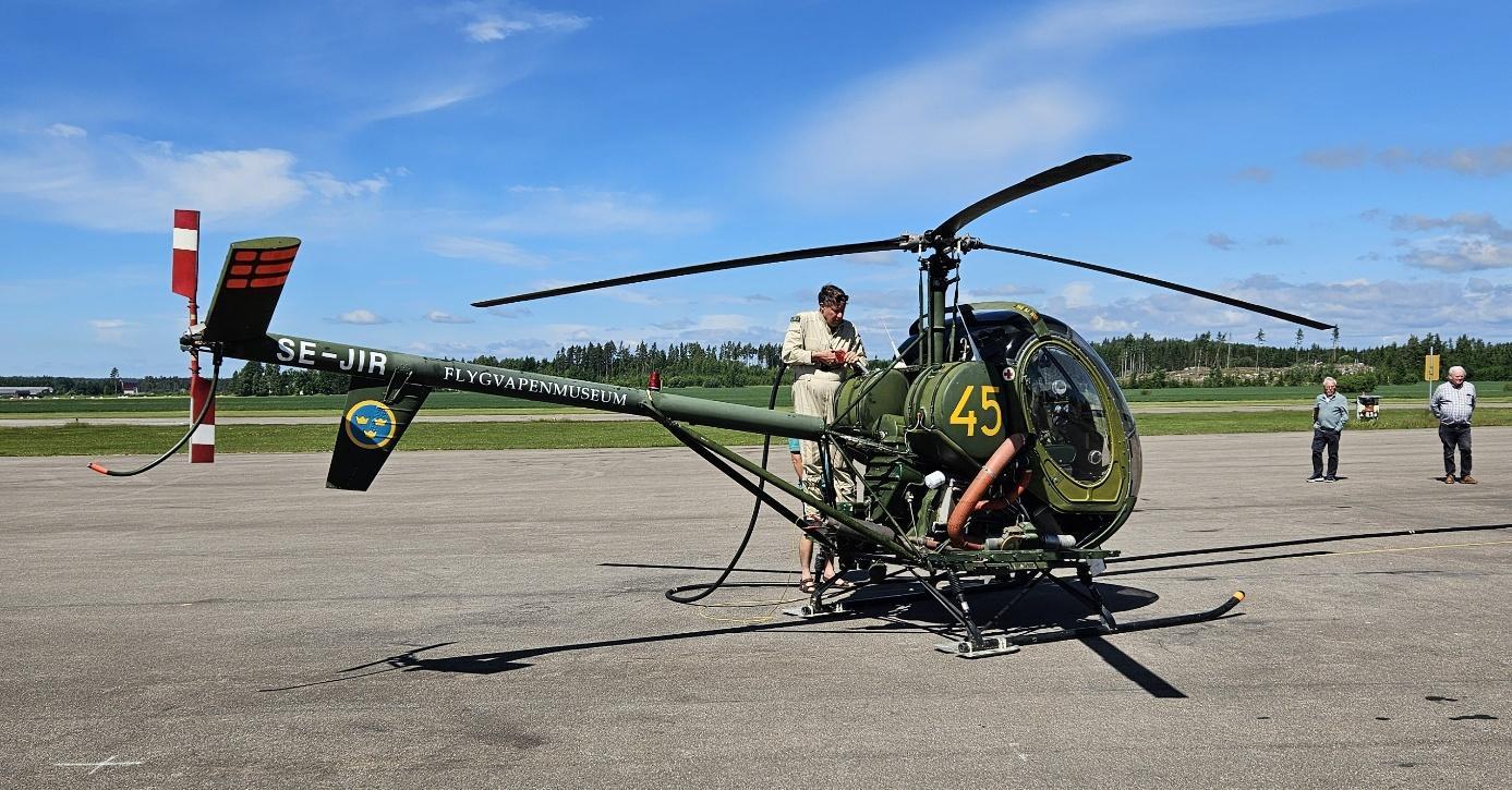Historische helikopter SE-JIR